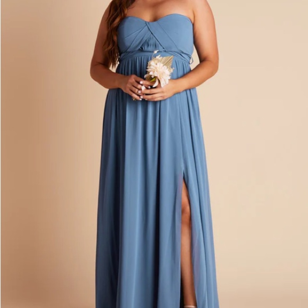 Birdy Grey Twilight Grace Convertible Bridesmaid Dress With Slit